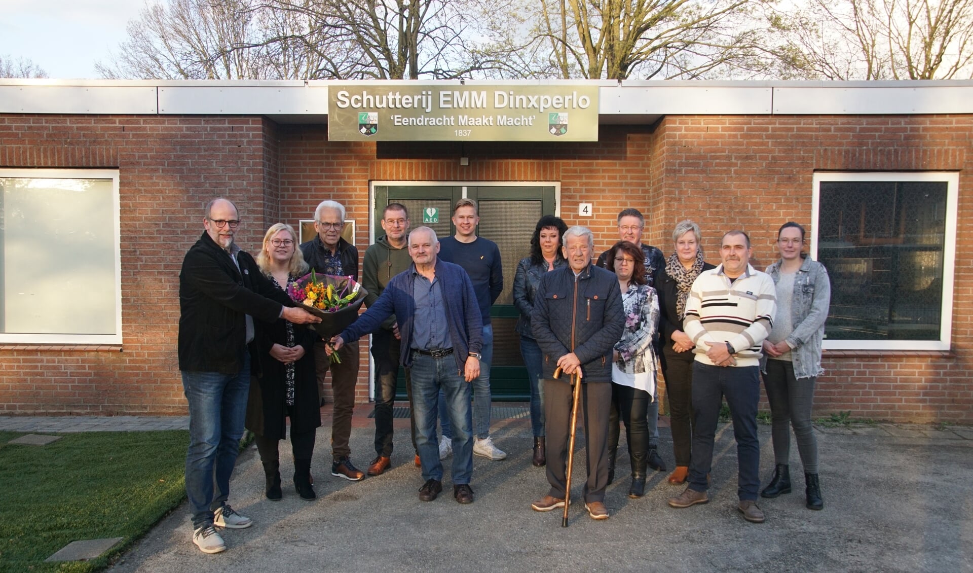 Schutterij EMM neemt nieuwe locatie in gebruik. Foto: Frank Vinkenvleugel