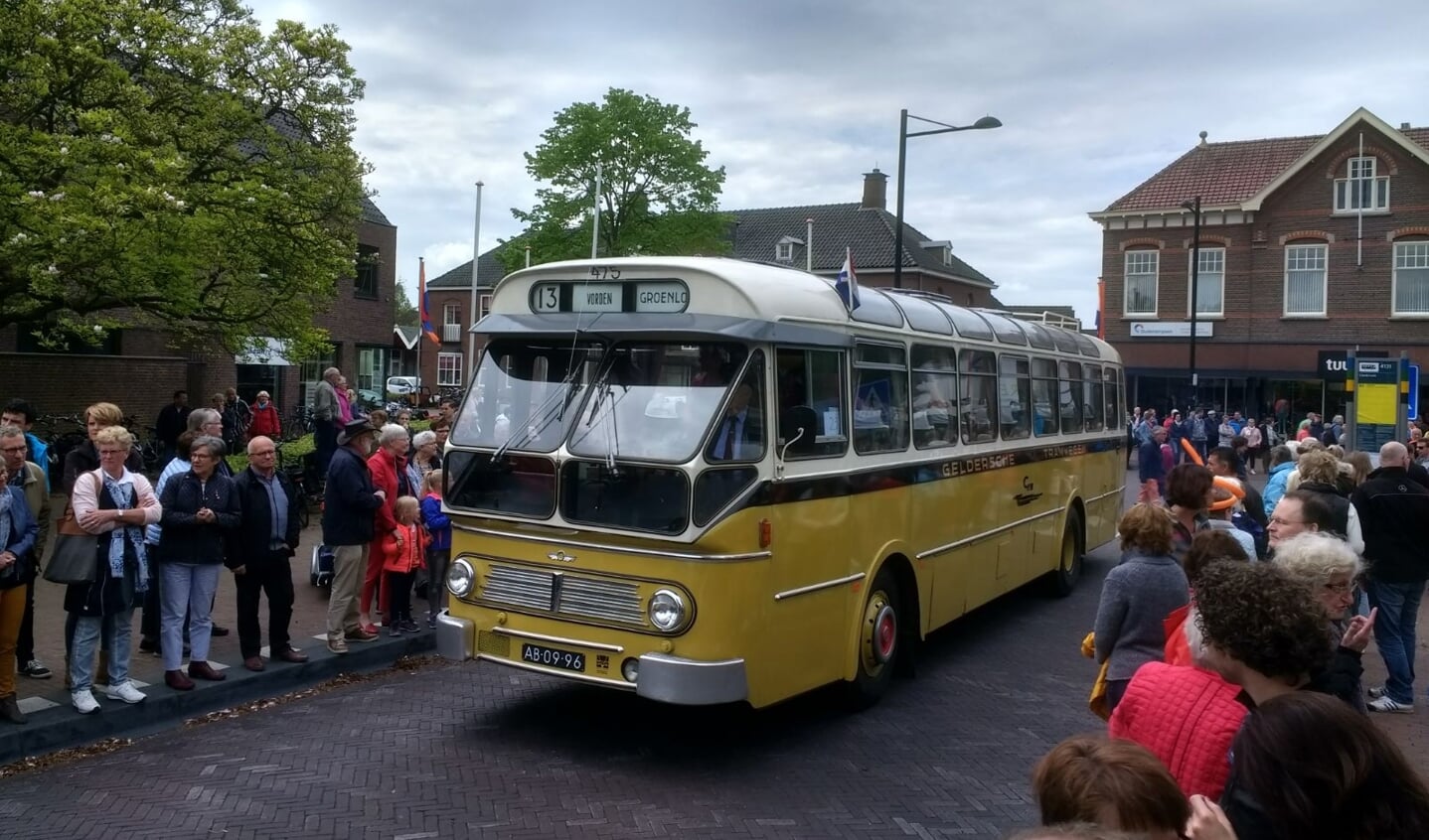 Een oude GTW-bus zal de reünie sieren in Vorden. Foto: PR 