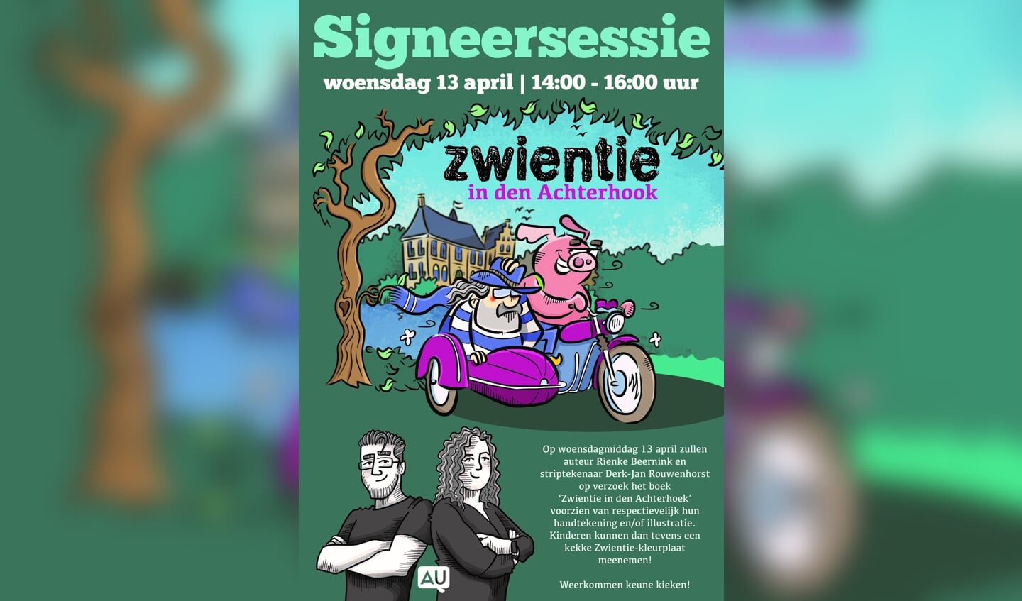 Signeersessie Makers Boek Zwientie In Den Achterhook Het Laatste Nieuws Uit Zutphen En Warnsveld