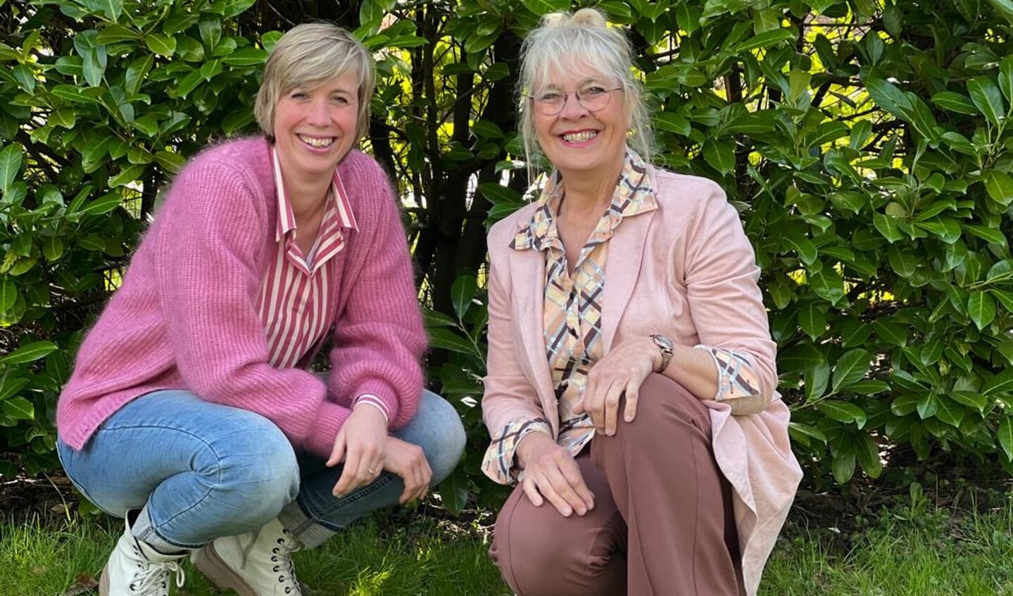 Erna Rensen (rechts) en Inge Veerbeek. Foto: PR
