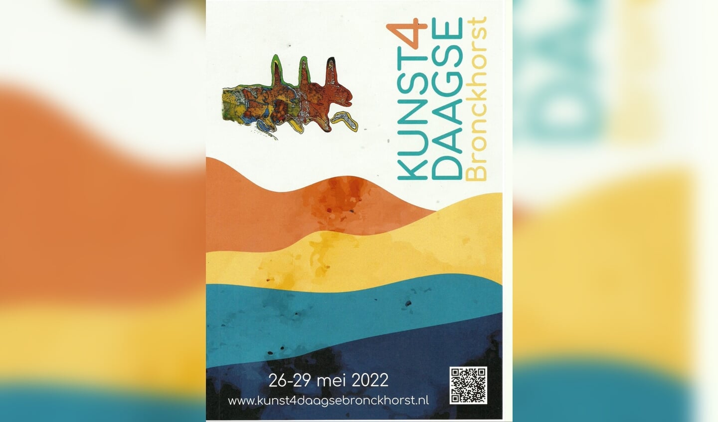 De brochure van de Kunst4daagse Bronckhorst 2022. Foto: PR