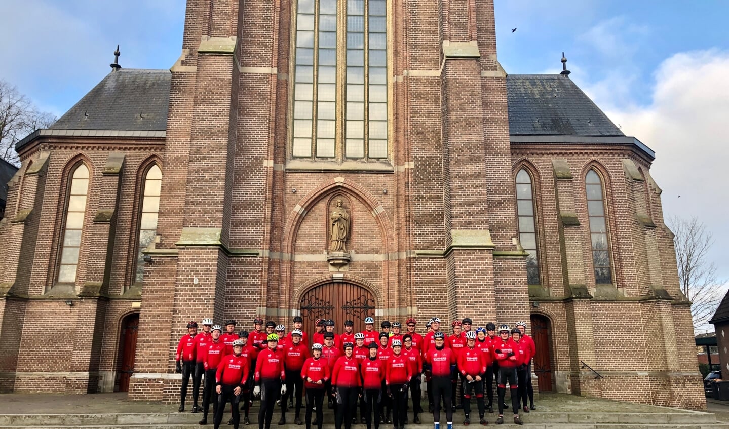 Een deel van Velocé voor de Werenfriduskerk in Zieuwent. Foto: PR