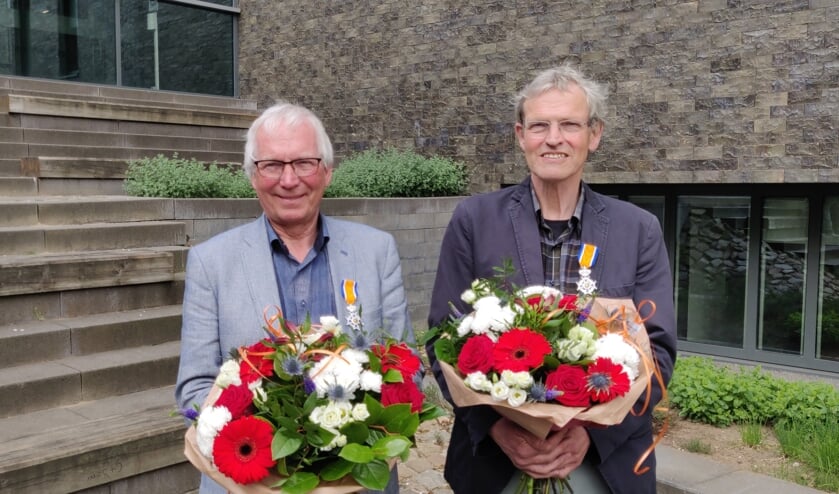 Ridders Tonni Wormgoor (links) en Peter van Heek. Foto: Rob Stevens