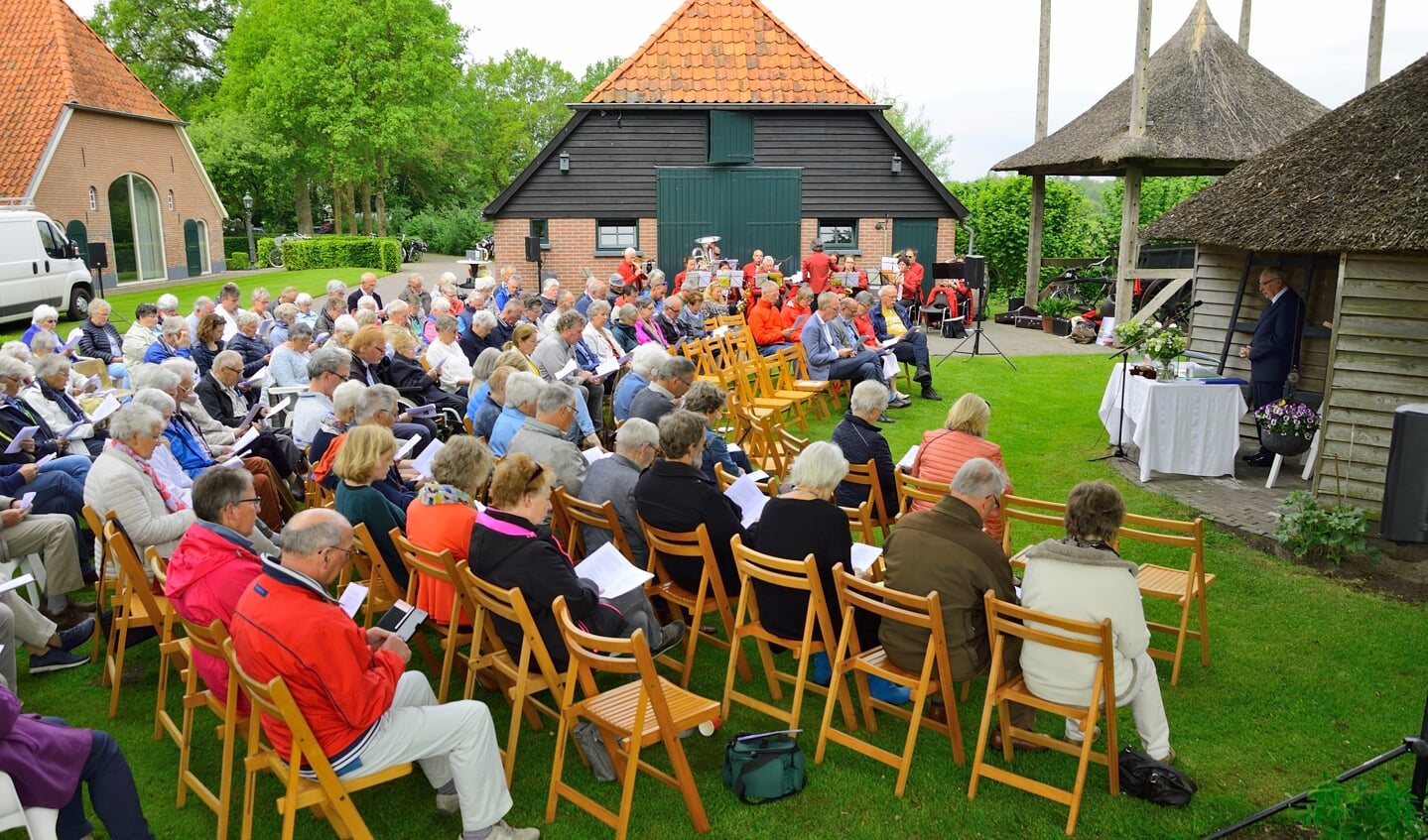 De Raad van Kerken rekent weer op een vol erf van boerderij ‘De Klooster’ aan de Batsdijk in Ruurlo. Foto: PR. 