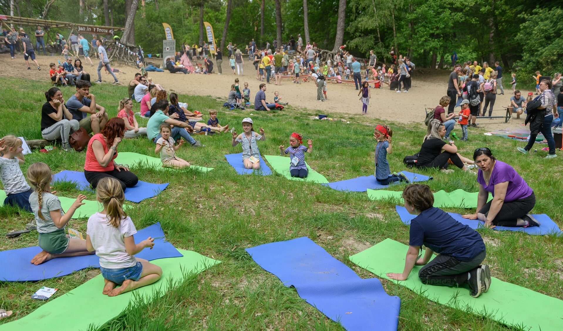 Het natuurlijkste kinderfeest van Doetinchem: het Zandbultfestival. Foto: PR