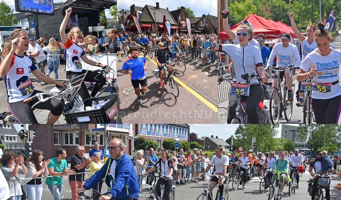 Doorkomst van Roparun. Foto: PR