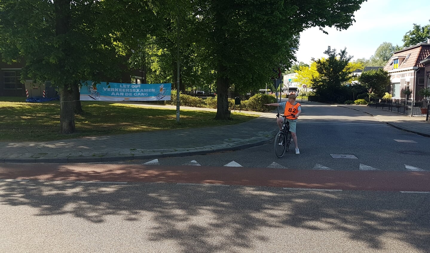 Deelnemer aan het Praktisch Verkeersexamen. Foto: PR