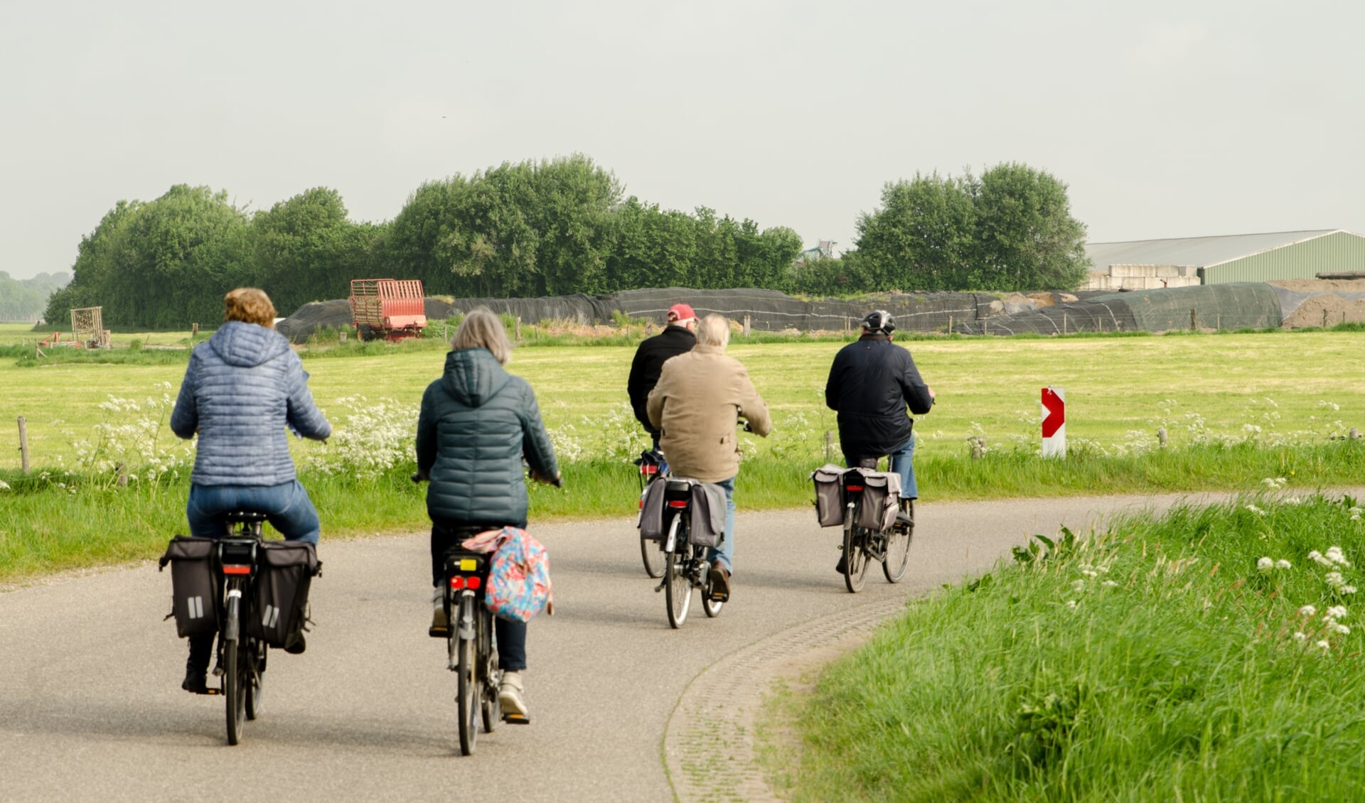 Fiets de Boer op voert deelnemers naar bedrijven in Hengelo en Vorden. Foto: Achterhoekfoto.nl/Paul Harmelink