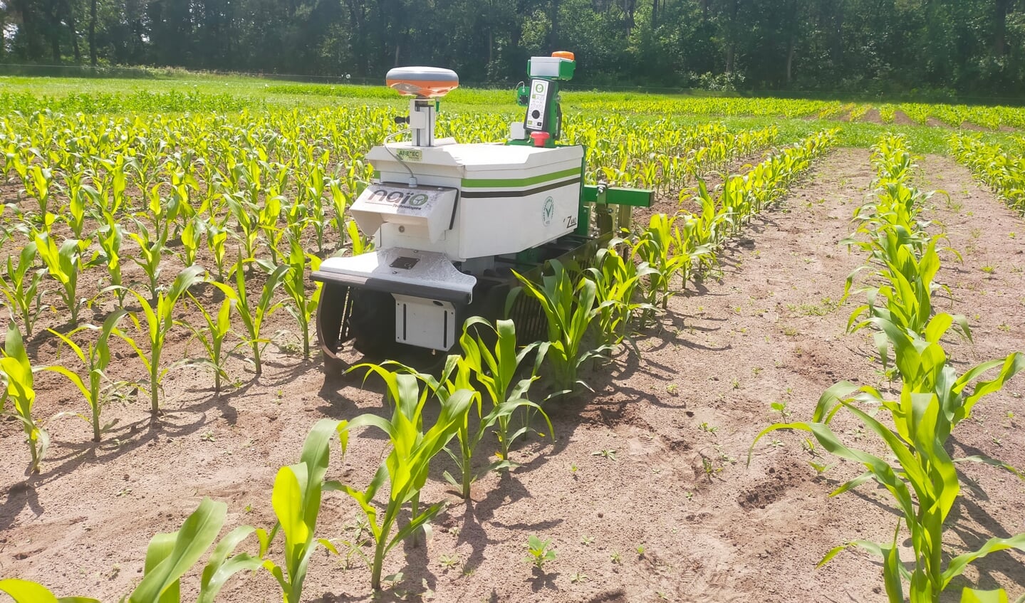 De nieuwe landbouwrobot die bij De Marke wordt gedemonstreerd. Foto: PR