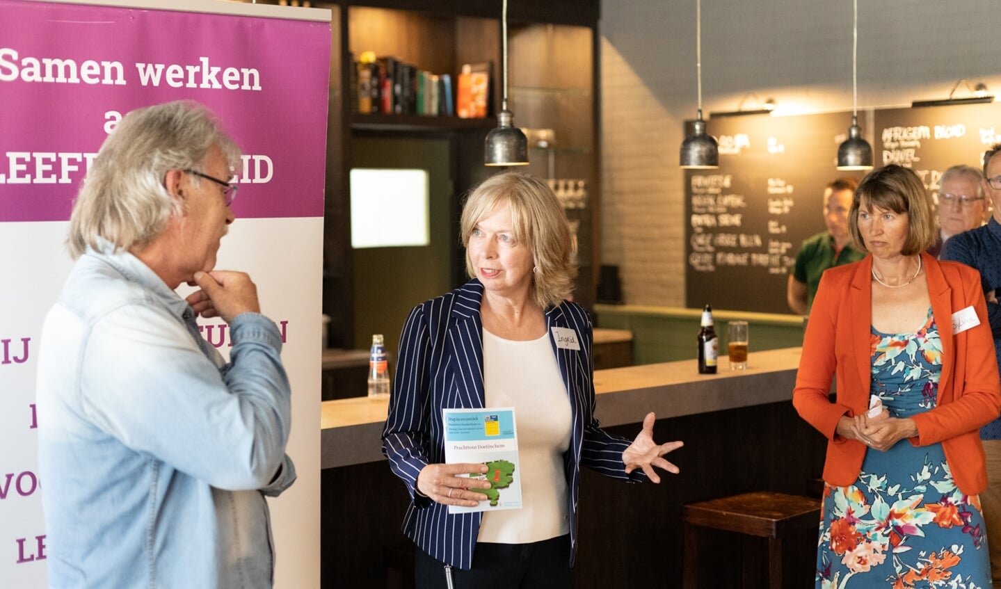 Wethouder Ingrid Lambregts aan het woord. Foto: PR