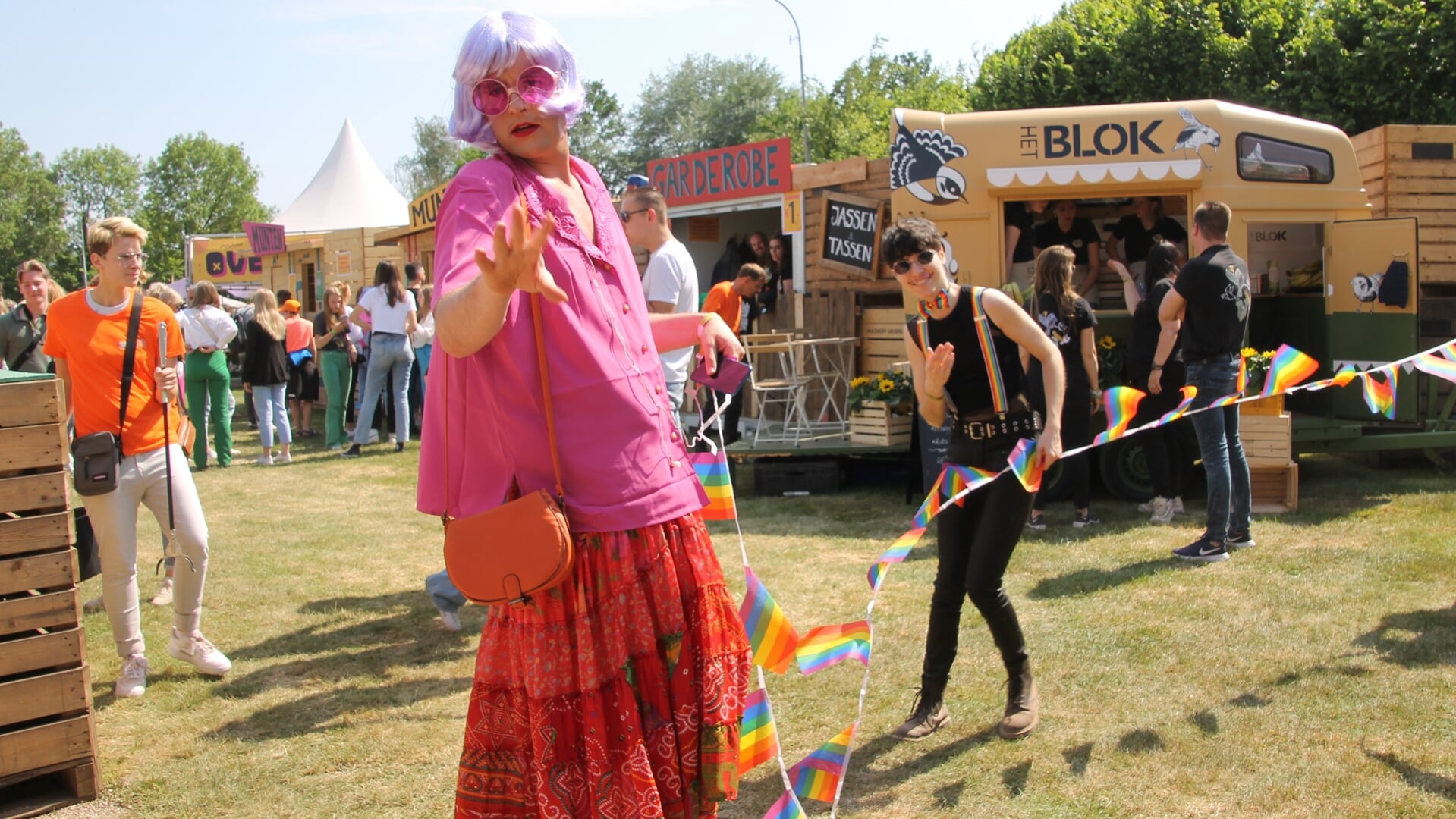 Pride op Over de Top festival 2022. Foto: Jos Betting/archief Achterhoek Nieuws