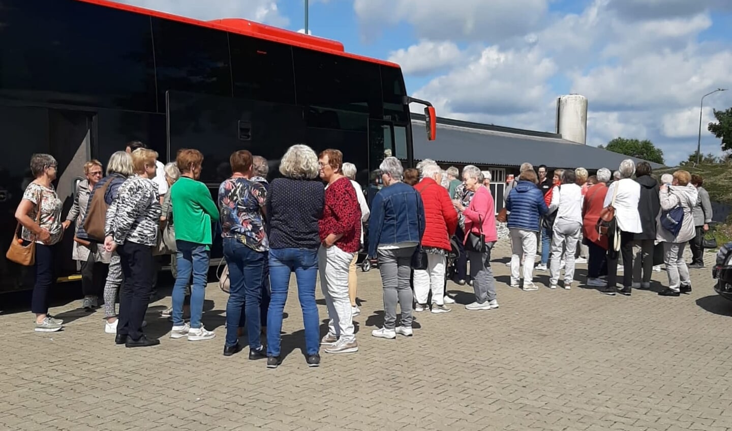 Een gezellige dagtocht met de bus voor Zij Actief Eibergen. Foto: PR