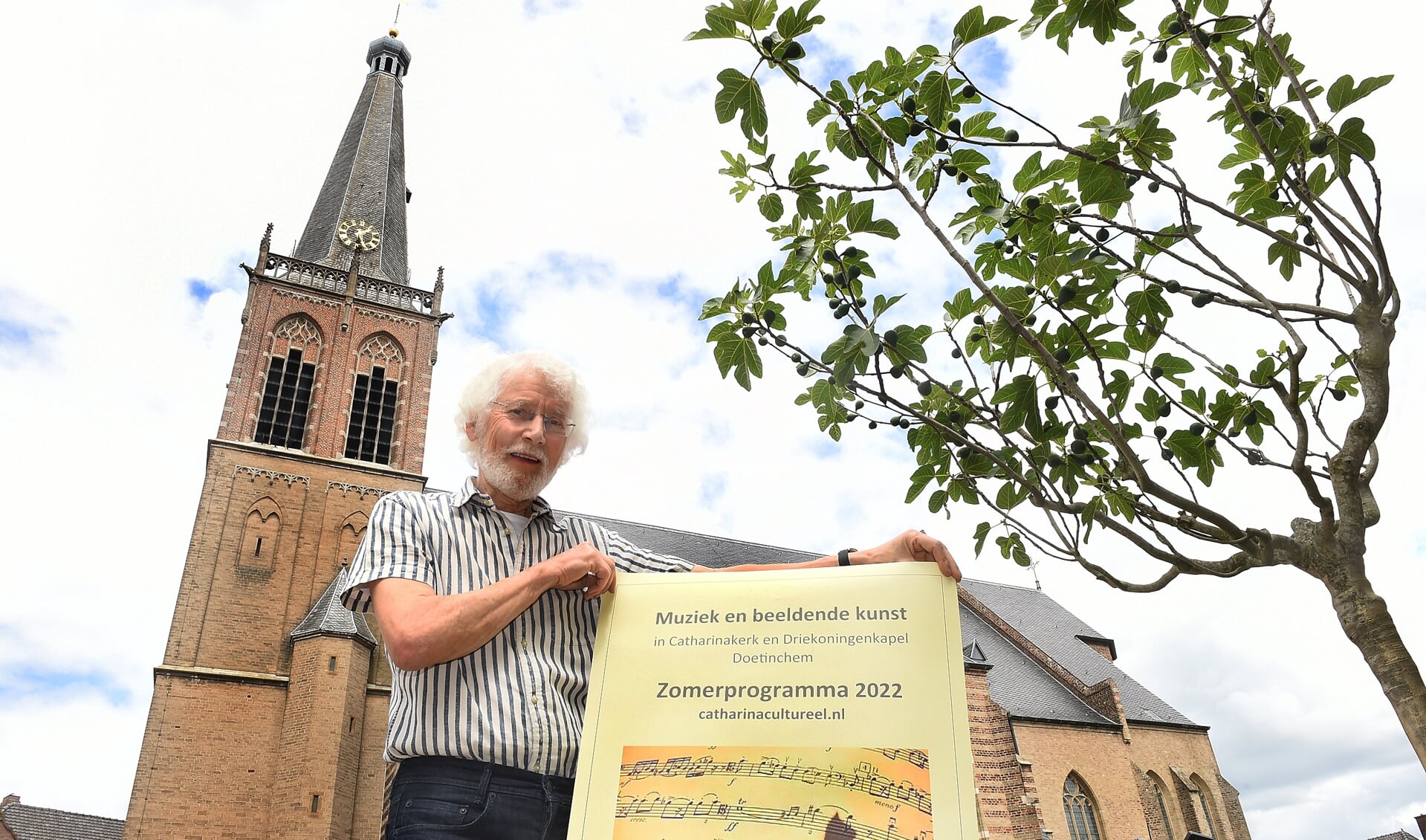 Henk Schutman van Catharina Cultureel Doetinchem. Foto: Roel Kleinpenning