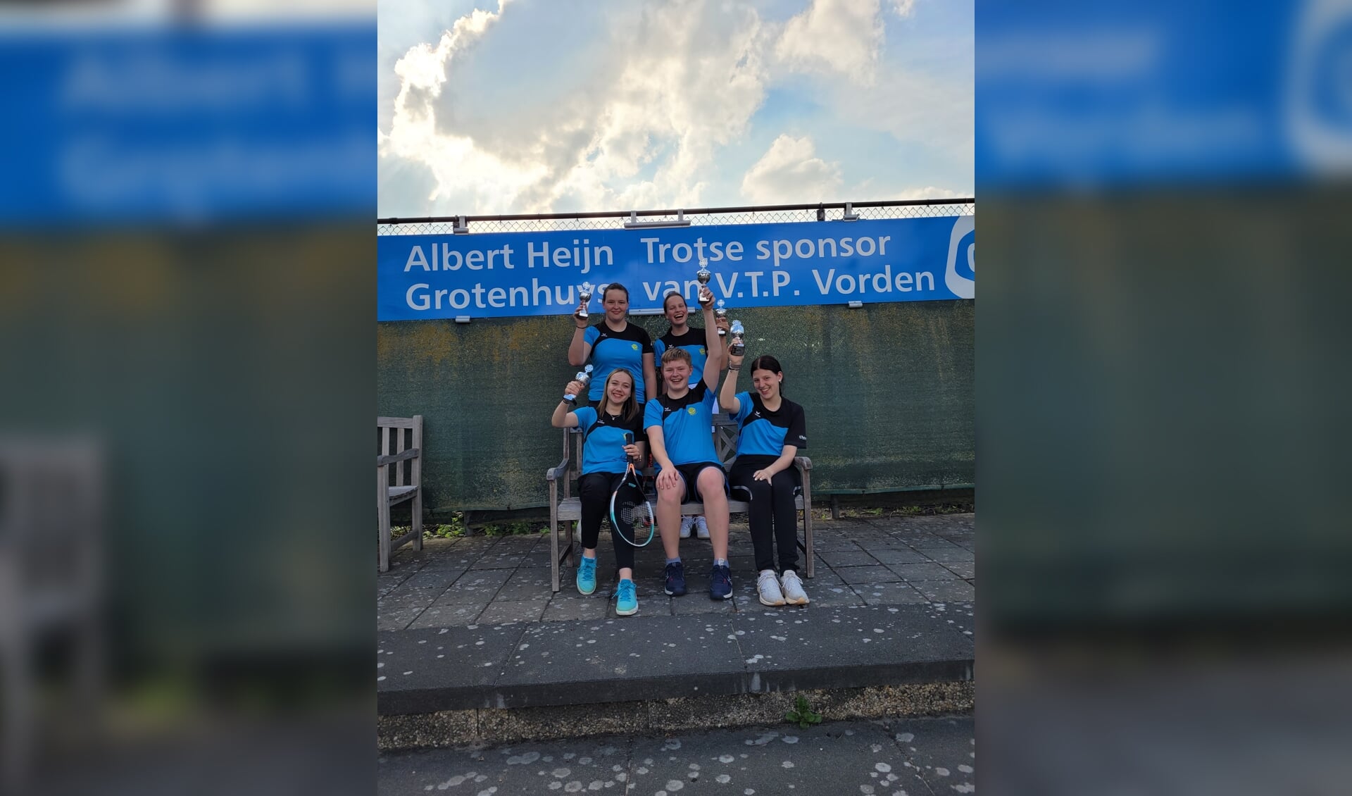 Jeugdteam VTP Vorden tot en met 14 jaar kampioen. Foto: VTP Vorden