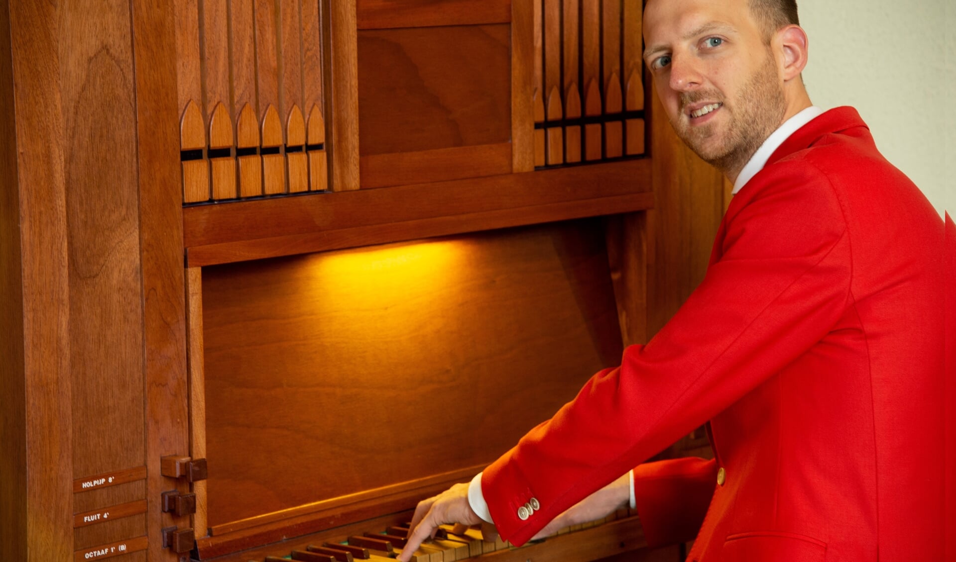 Hans van Haeften geeft op 2 juli een orgelconcert in de Dorpskerk. Foto: PR.