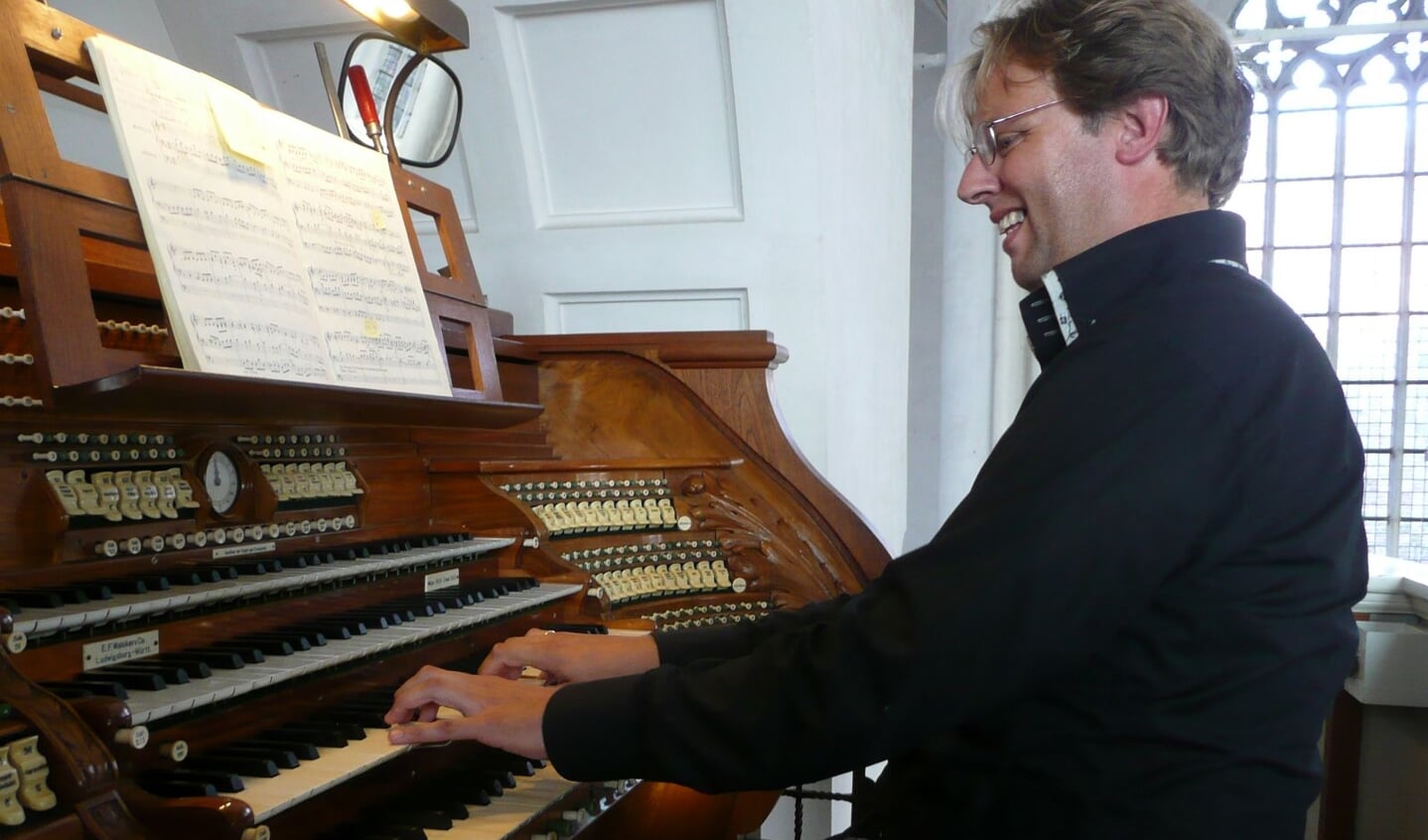 Organist Wilbert Berendsen. Foto: M. Berendsen