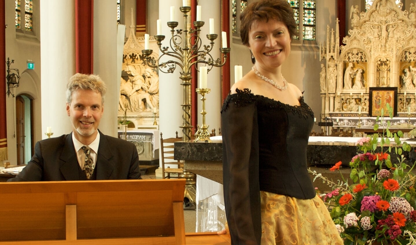 Henk Linker en Valeria Boermistrova. Foto: Henk Linker