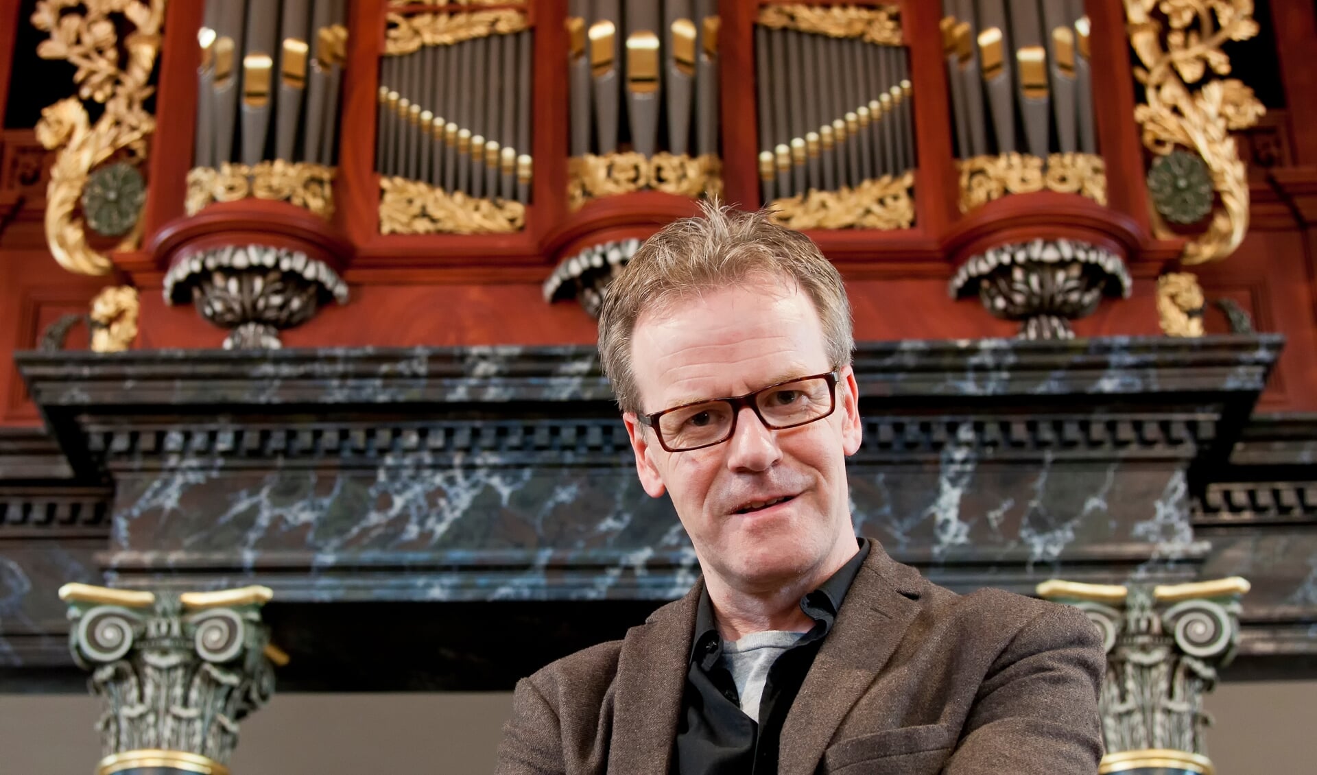 Organist Wim Ruessink. Foto: Martin Heinen