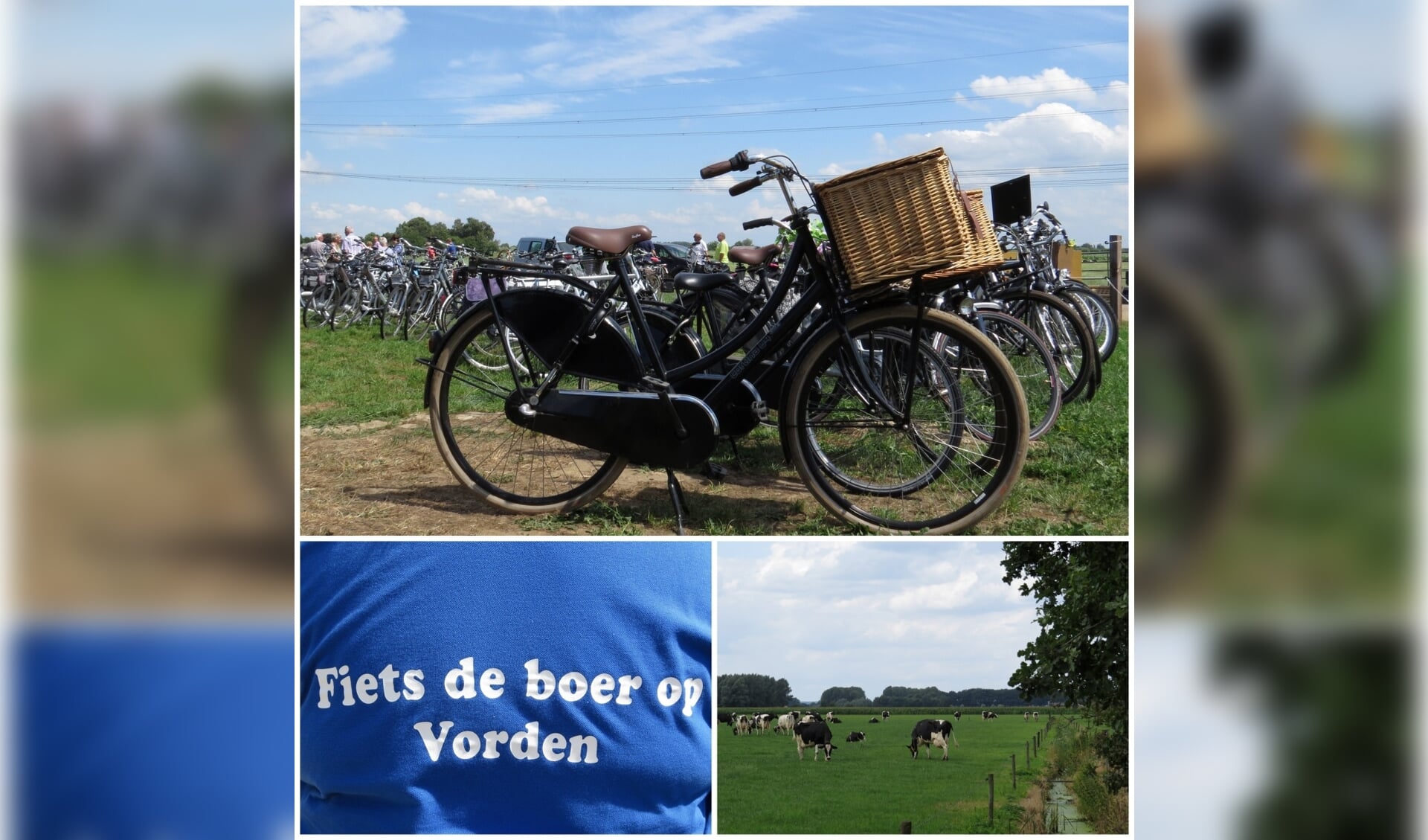 De fietstocht van circa dertig kilometer kent vijf stops bij allerlei agrarische bedrijven.  Foto: PR