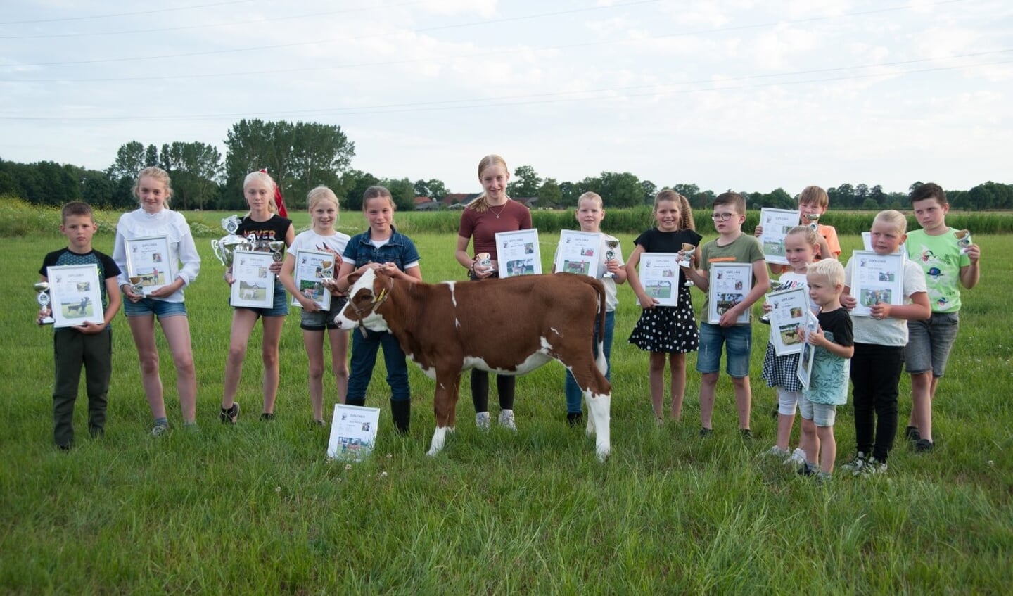 Alle deelnemers aan de KOC-keuring van dit jaar. Foto: Bianca van de Brug