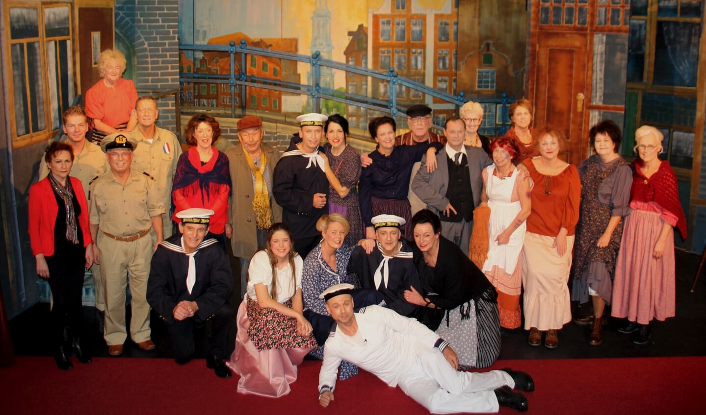 Theater 2000 trok met musical De Jantjes vijf avonden een volle zaal. Foto: Ed te Pas