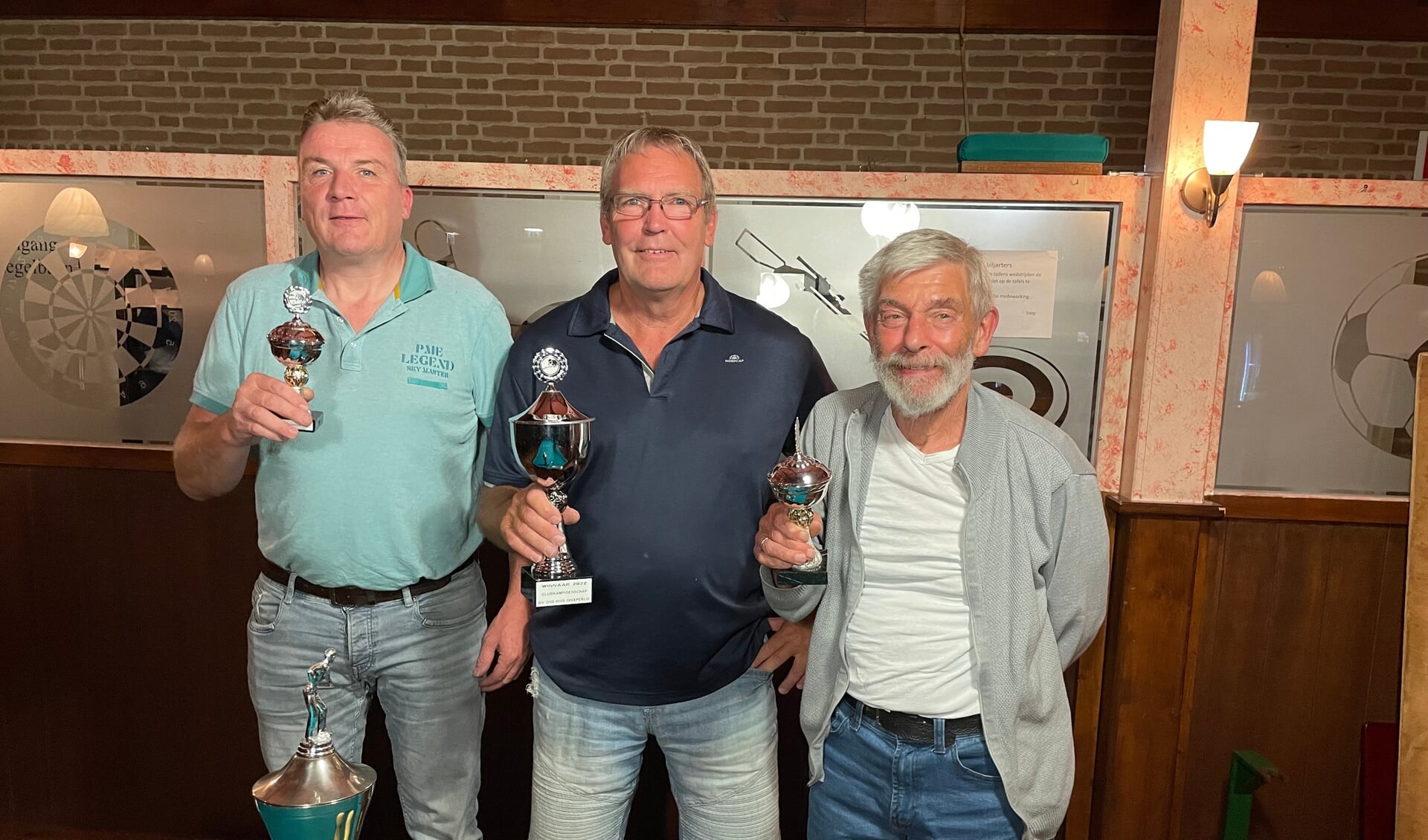 Vlnr. Ferdinand Jansen, Wilfried Ebbers en Bert Veldhuis. Foto: PR