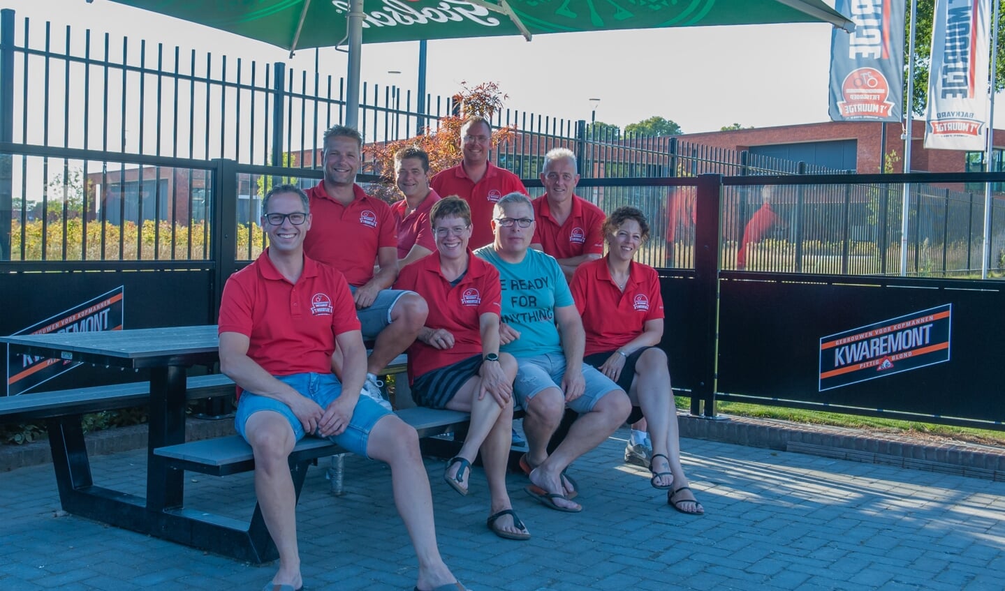 Team Fietsgroep 't Muurtje. Foto: Ronny Elschot