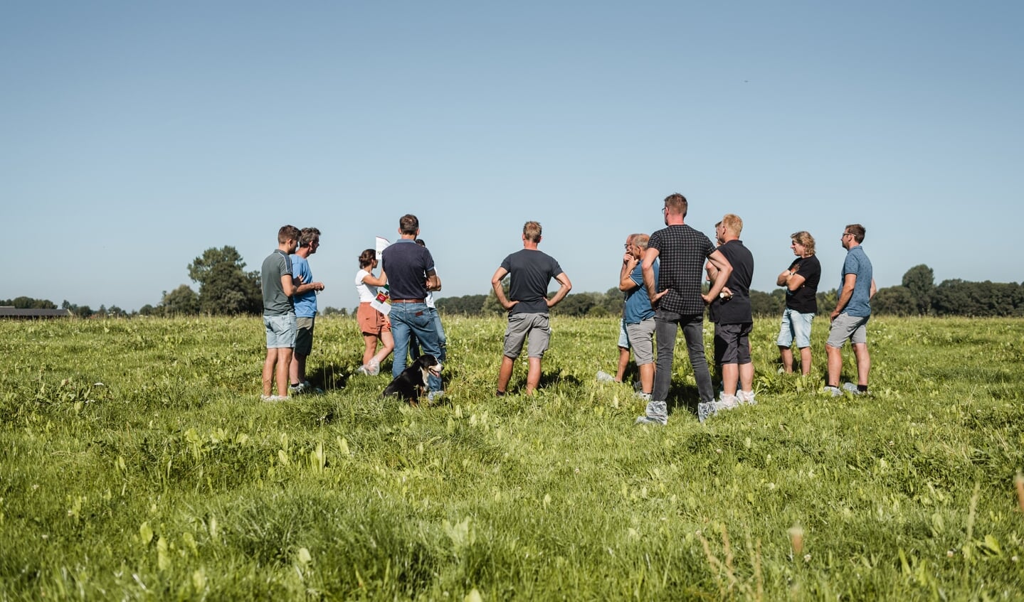 Rondkijken bij tien VKA-melkveebedrijven tijdens 'Loeren bij de boeren'. Foto: Anouk Hemmink