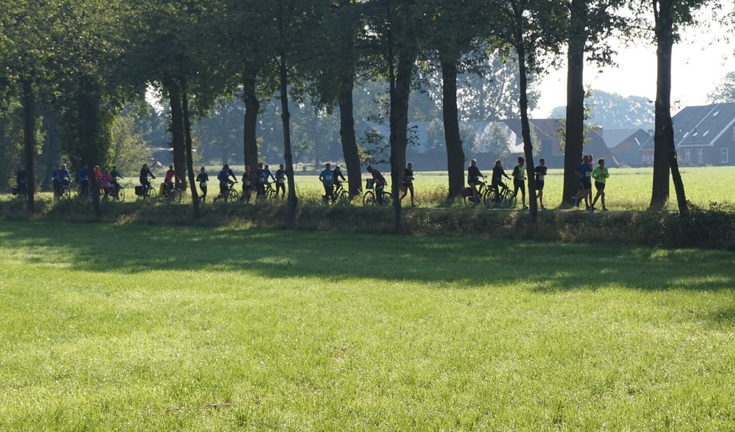 Dankzij vrijwilligers kunnen veel sporters zich uitleven in het Winterswijkse landschap. Foto: PR