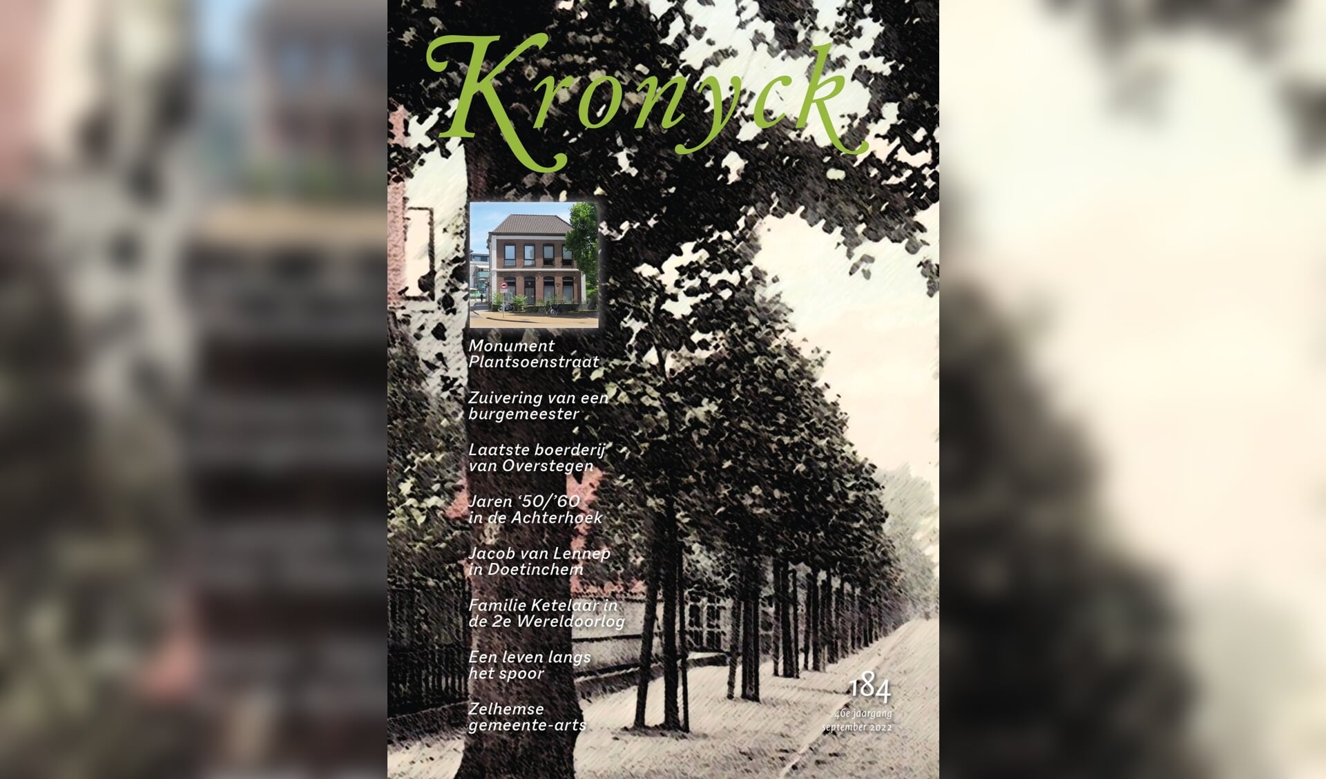 De voorpagina van de nieuwe Kronyck. Foto: PR
