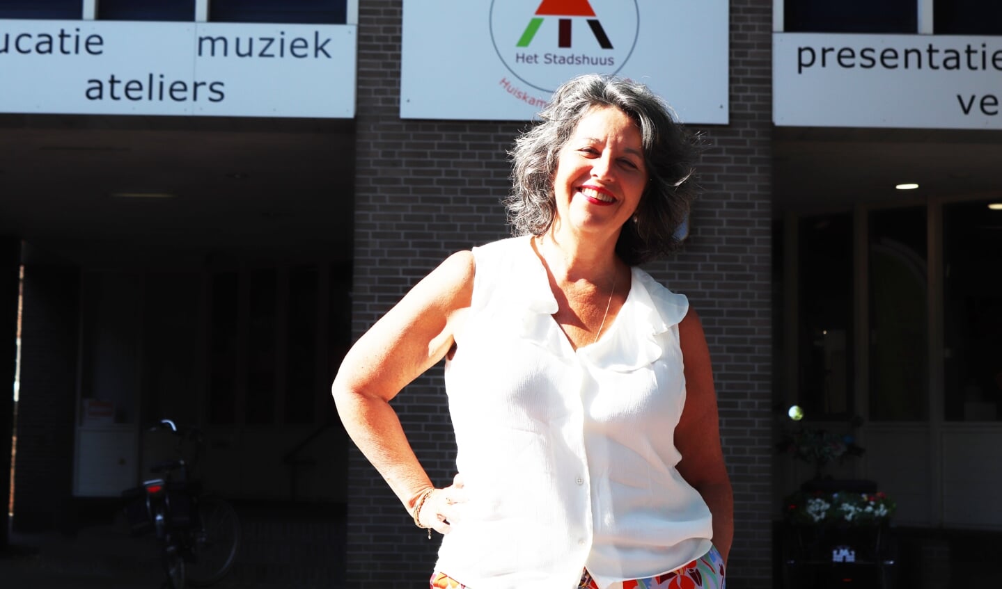 Leontine Broekhuizen hoopt velen in het Stadshuus welkom te heten bij de Kumpulan. Foto: Arjen Dieperink