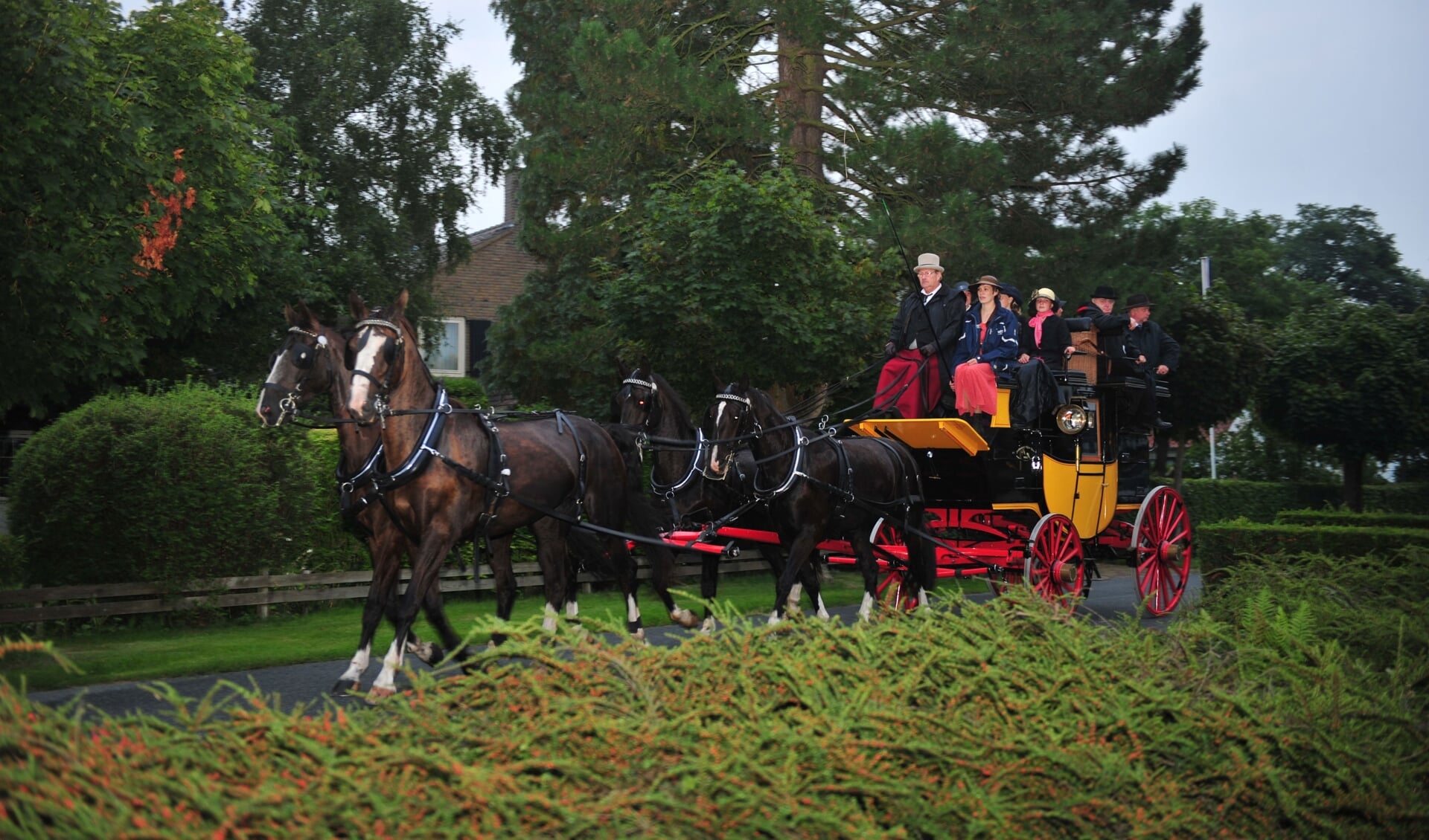 Voorafgaand is er eerst een buitenrit rondom Gorssel. Foto: PR