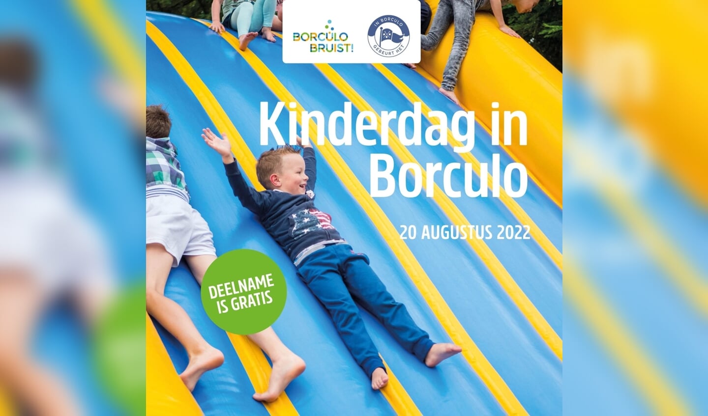 Kinderdag in Borculo op zaterdag 20 augustus. Foto: PR