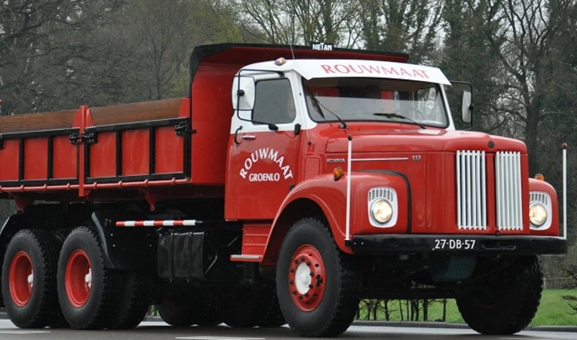 Oldtimer vrachtwagen van Rouwmaat Groep. Foto: Rouwmaat Groep
