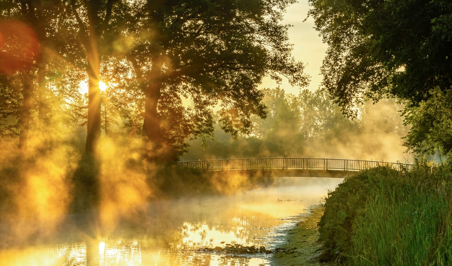 Thema bruggen verbinden, winnende foto Het Perfecte Plaatje Aalten. Foto: Niek Damen