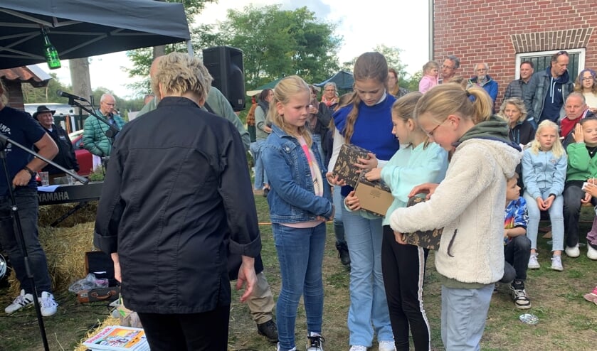 In de prijzen met je zelfgemaakte appeltaart. Foto: Jozefschool Zieuwent