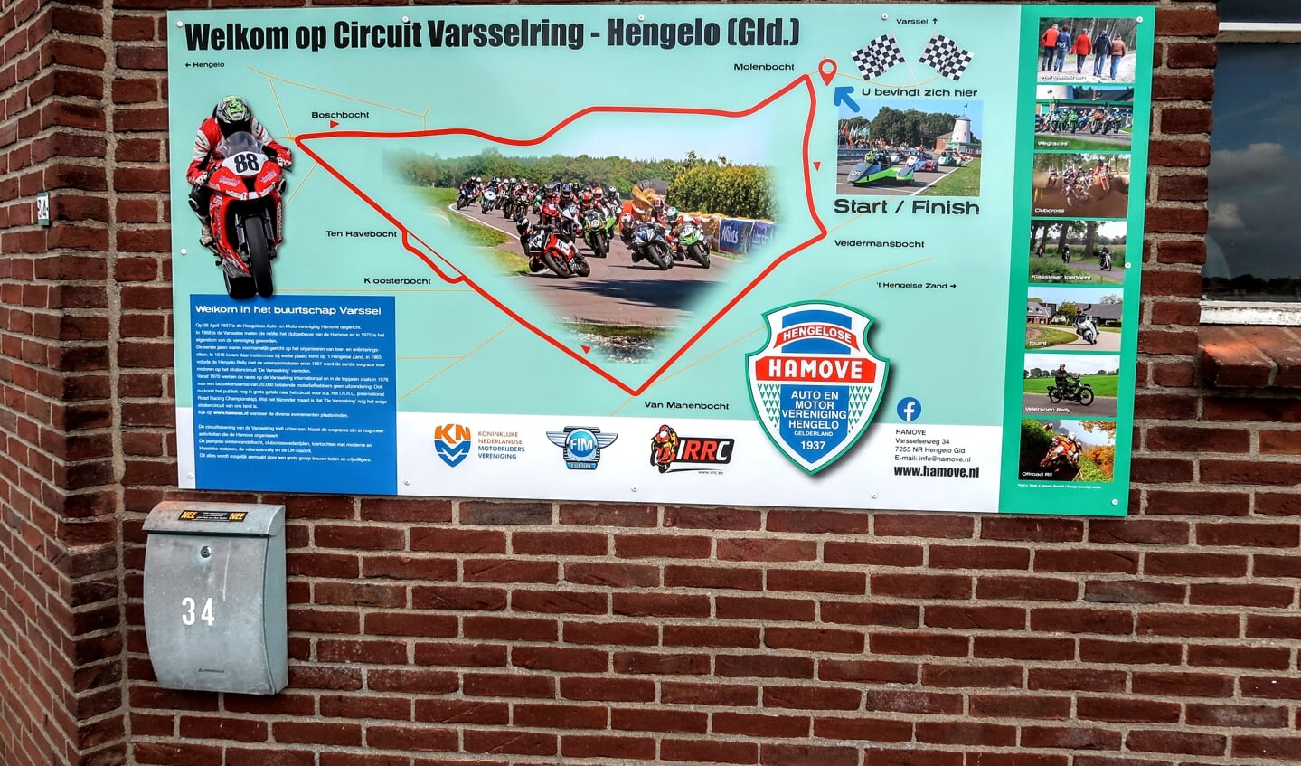 Overzicht van het Circuit Varsselring - Hengelo. Foto: Luuk Stam