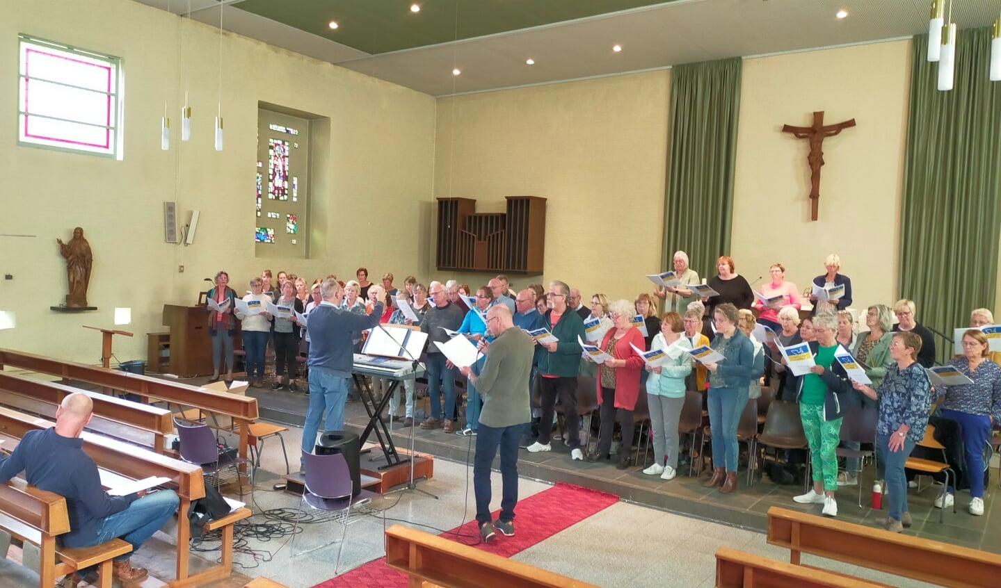 Generale repetitie voor het benefietconcert voor Oekraïne. Foto: Hans Moor
