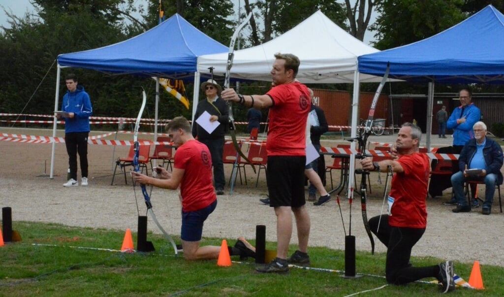 Gut organisiertes Run-Bogenschießen in Lichtenvoorde