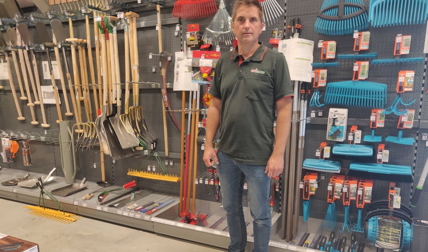 Patrick Ebbers in zijn nieuwe Welkoop-vestiging in Eibergen. Foto: Rob Stevens