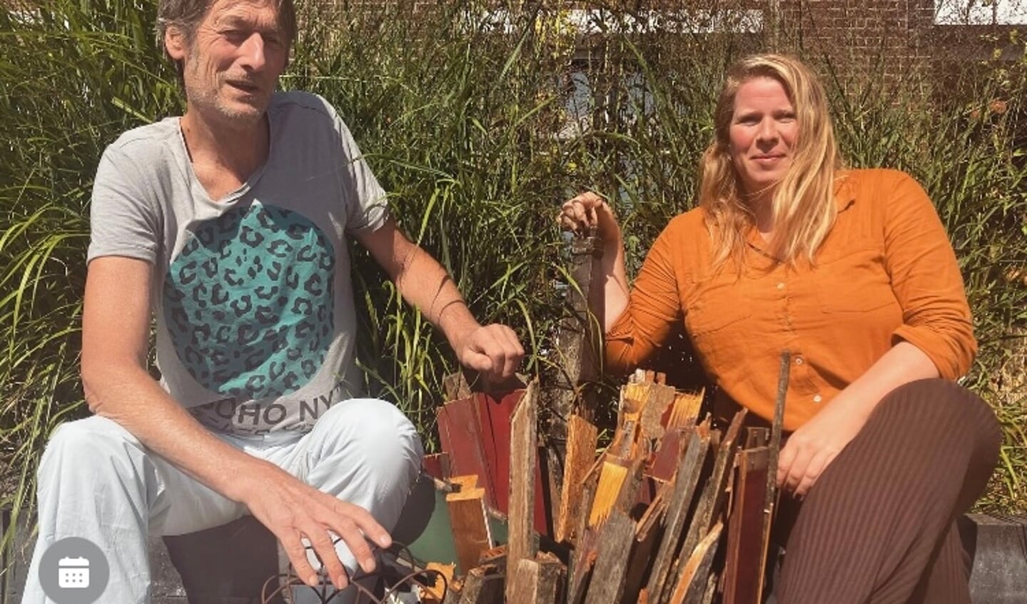 Rob en Maria organisatoren van KUNSTREIS(E). Foto: PR
