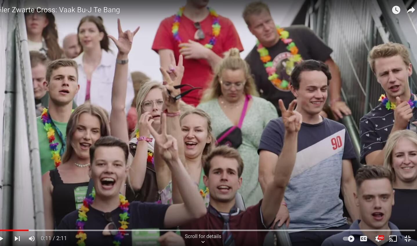 Op Youtube is de trailer al van 'Vaak bu-j te bang' al te zien.