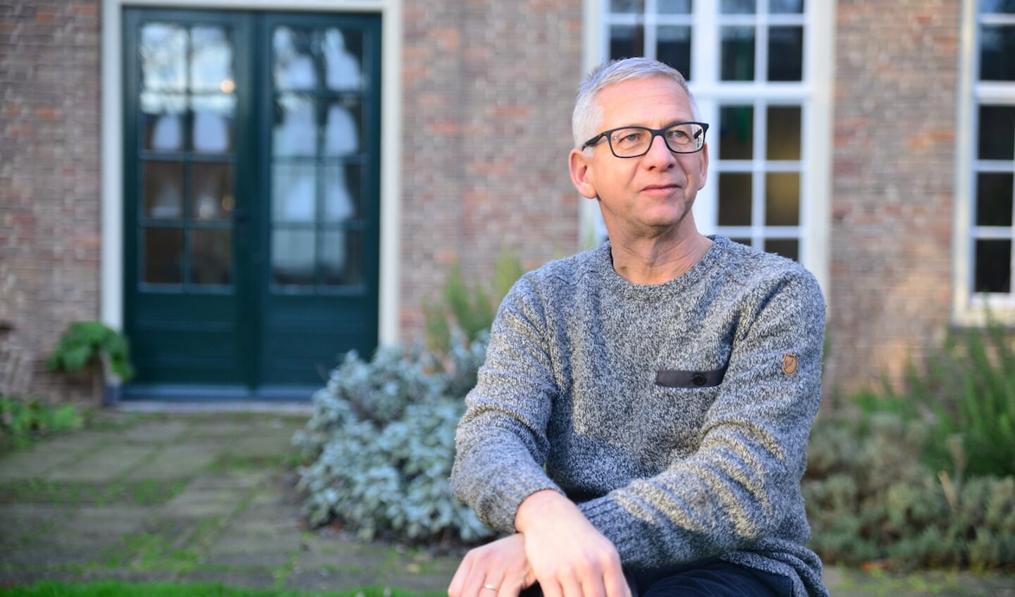 Ian Muller, directeur-bestuurder in de tuin van Dat Bolwerck. Foto: Pim Helmich