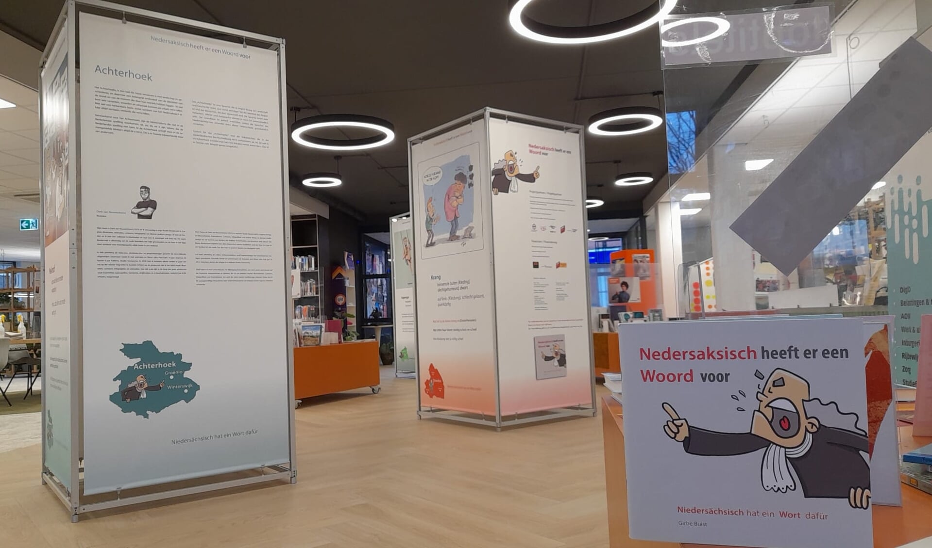 Expositie in bibliotheek Aalten. Foto: PR