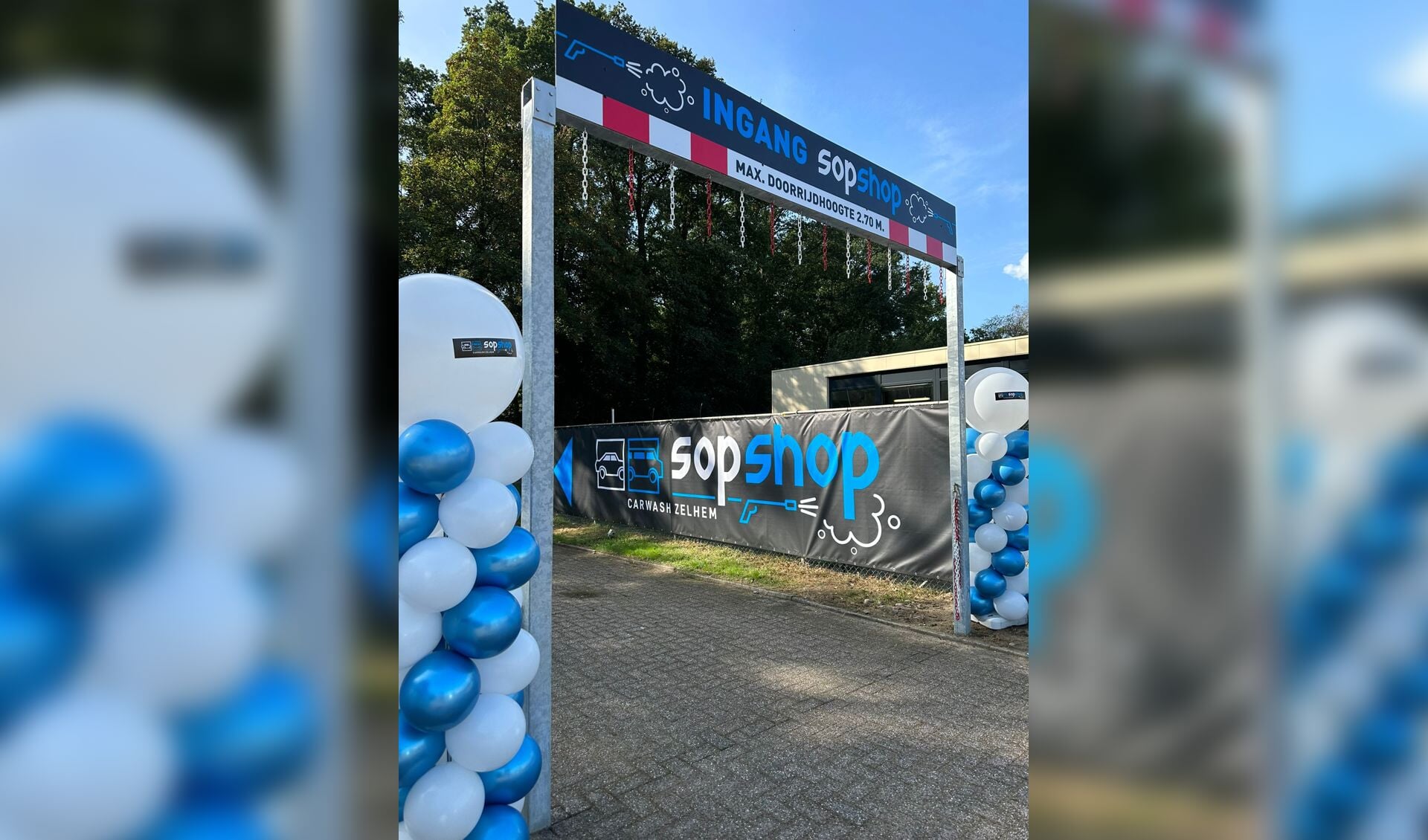 De Sopshop Wasstraat aan de Doetinchemseweg in Zelhem. Foto: PR