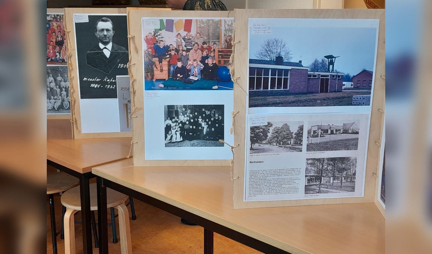 Fototentoonstelling 140 jaar onderwijs Harfsen. Foto: PR
