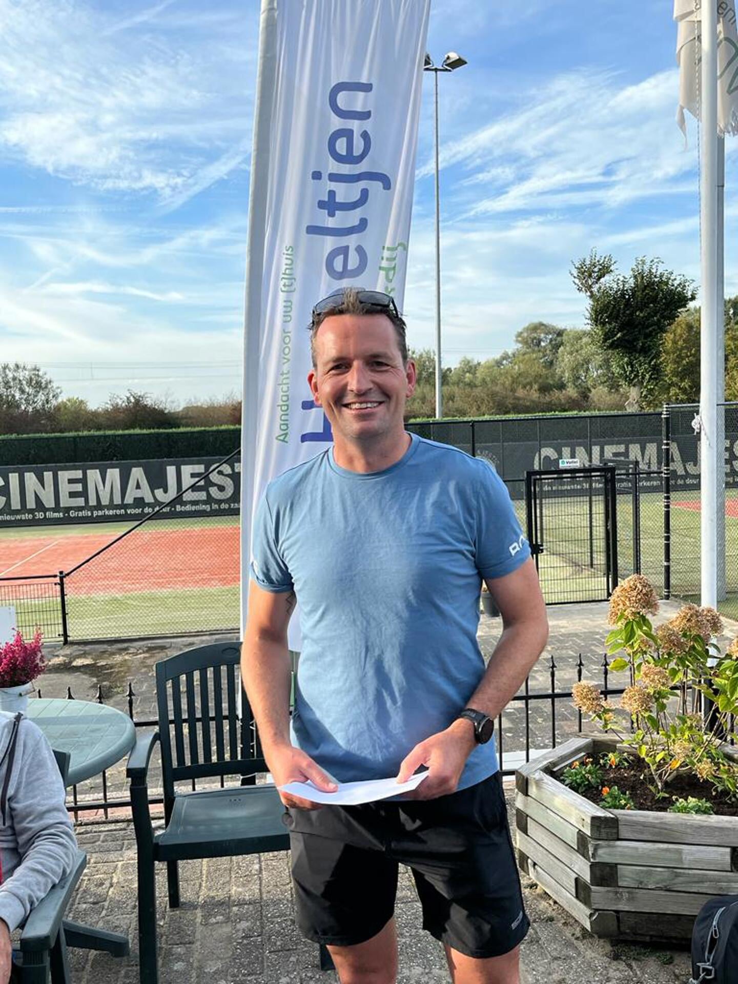 Heren enkel 5 winnaar Eelco Wortel. Foto: G. Verbeek