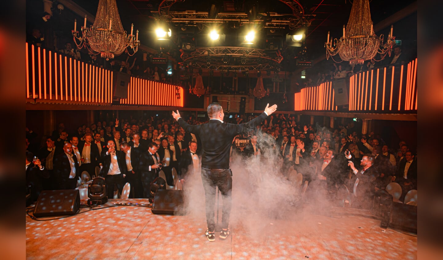 Optreden van Marco Schuitemaker tijdens Heeren-Sferen. Foto: Lawrence Mooij | Dutchfoto