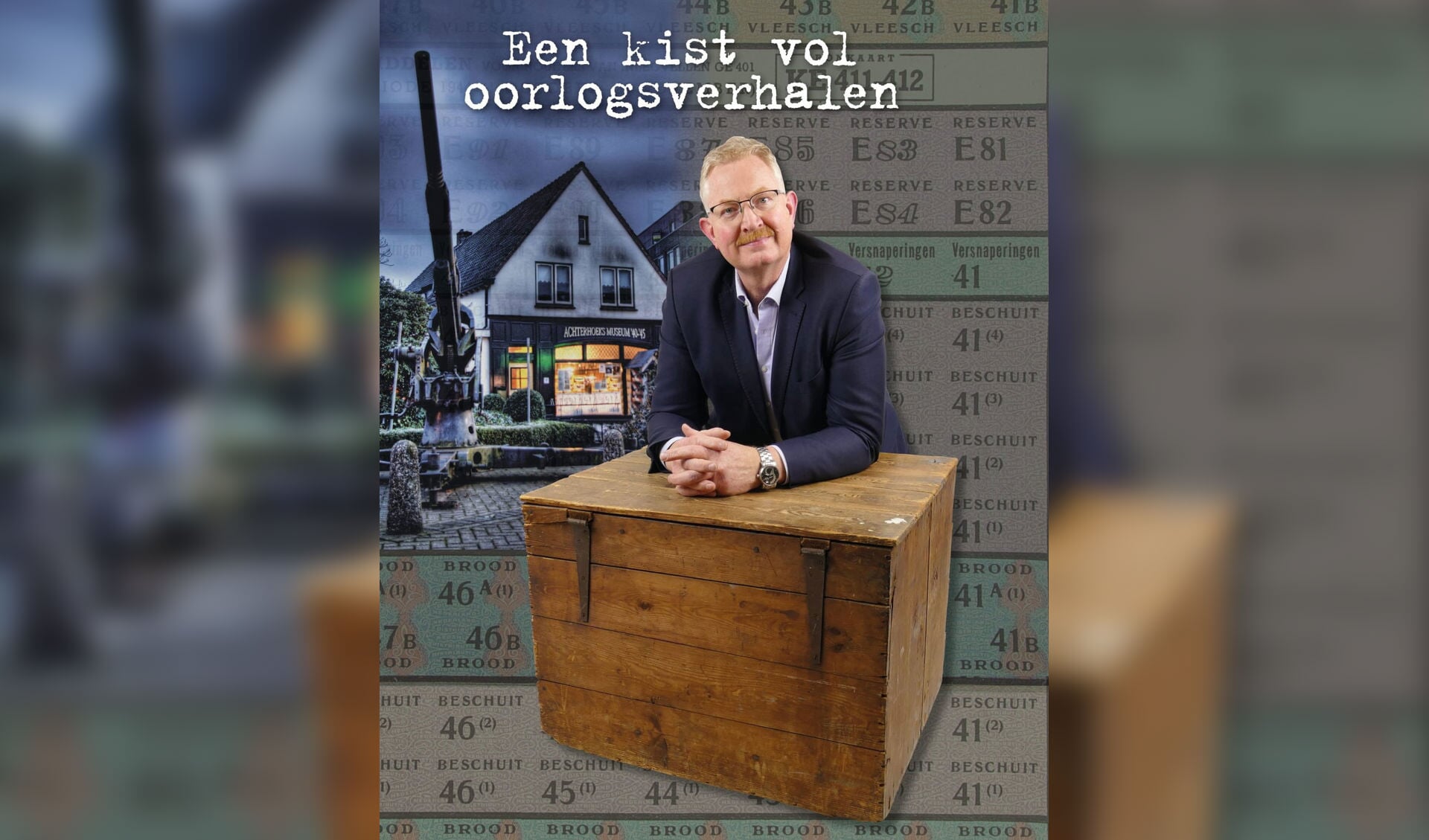 Jean Kreunen vertelt op 22 november over de Tweede Wereldoorlog. Foto: PR