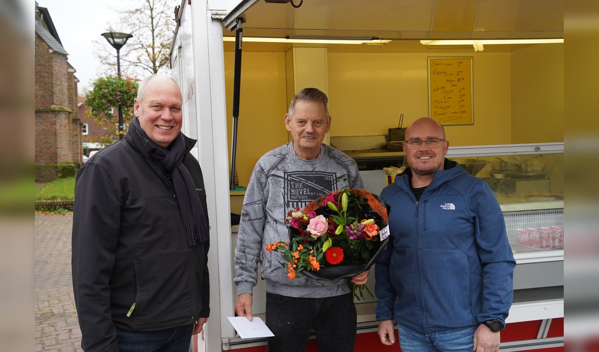 Harm Takke, Jan Bosman en Arjan Siebelink. Foto: Frank Vinkenvleugel